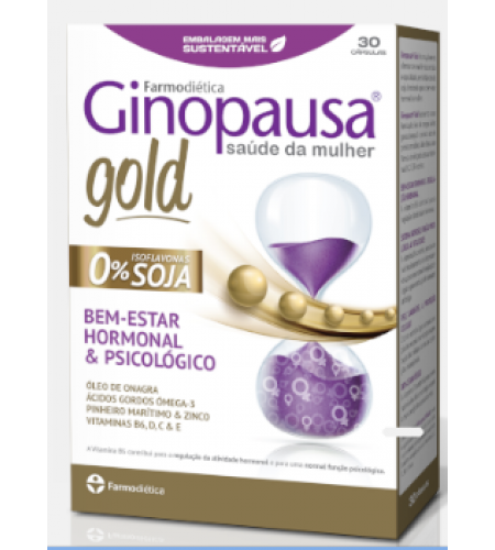 Ginopausa Gold - 30 Cápsulas - Farmodietica